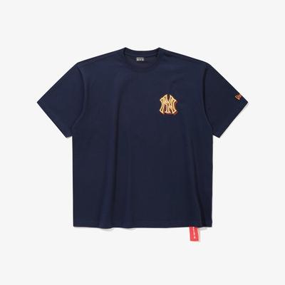 New Era Футболка New York Yankees World Series Неоновая Командный темно-синий 15147508