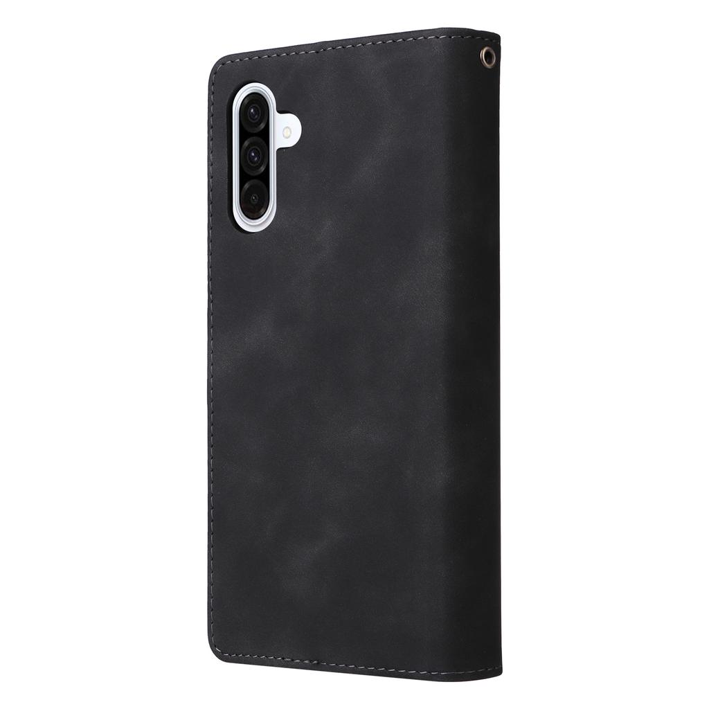 For Samsung Galaxy A56 5G Case Zipper Wallet Multiple Card Slots Leather Phone Cover