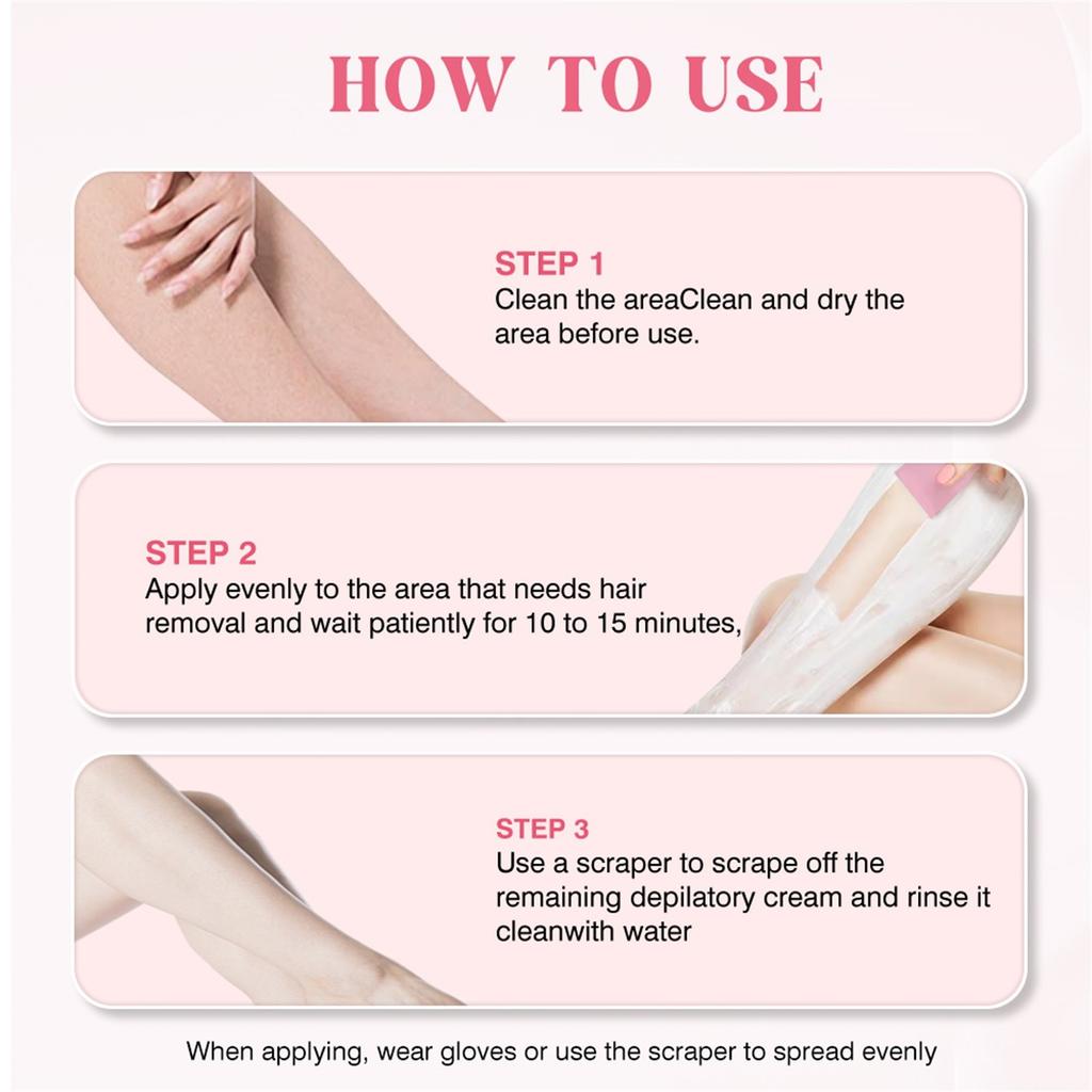 Body Hair Removal Cream Gentle Body Hair Removal Hand Hair Leg Hair Cleansing Hair Removal Cream For Men And Women