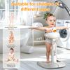 Yousheng Baby Shower Rack Stand Height Width Adjustable Anti-Slip Bath Tub Holder Duck Design Foldable Portable Toddler Shower Support