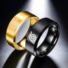 Retro Naruto Style Stainless Steel Ring for Men and Boys