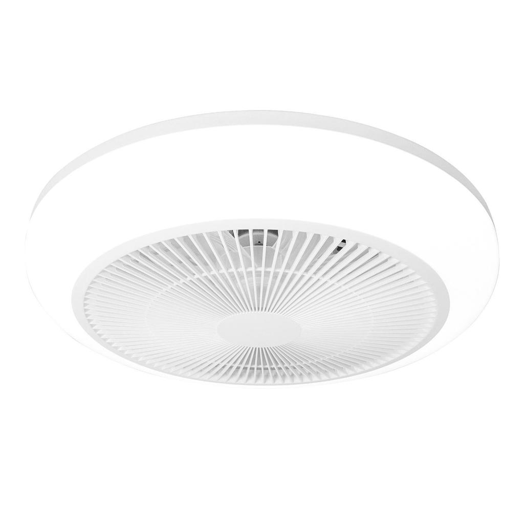 Умный тихий потолочный вентилятор с подсветкой для гостиной и спальни