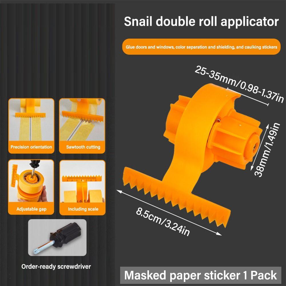 Инструменты для красивого шва Вспомогательный инструмент Аппликатор малярного скотча Регулируемая машина для наклейки текстурированной бумаги
