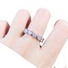Women Moissanite Heart Rings D Color Imitation US Imported Fashion Minimalist Index Finger Ring