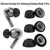 1Pair S/M/L Earphone Eartips Silicone Ear Plugs for Samsung Galaxy Buds 3 Pro Earphone Accessories