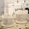 Dormitory & Bathroom Large Capacity Laundry Basket - Hollow Design for Dirty Clothes