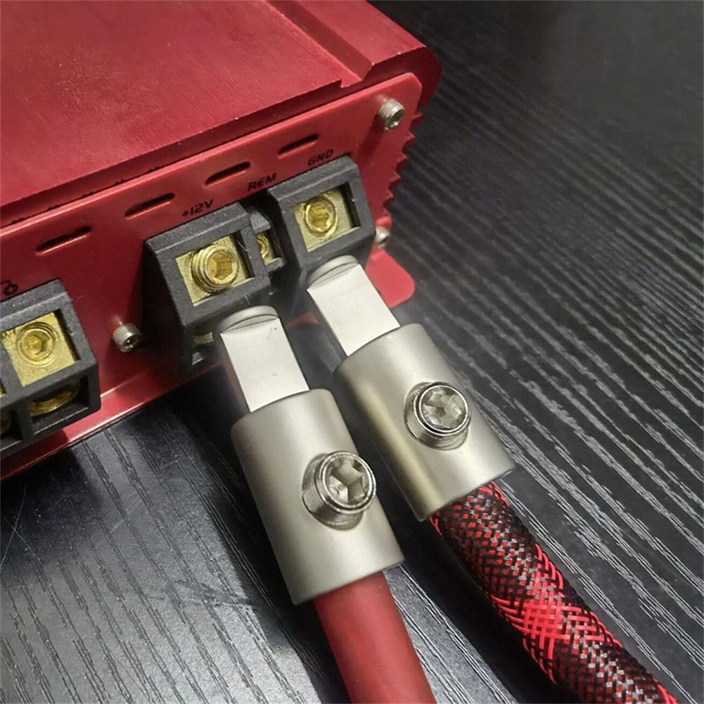 Автомобильная аудио клемма AWG, штырь провода AWG, клемма AWG, алюминиевый сплав