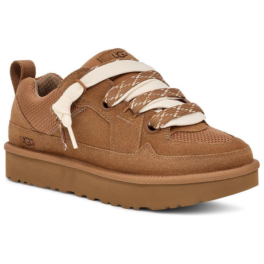 UGG Lo Lowmel Chestnut женские кроссовки коричневые 1168890-CHE