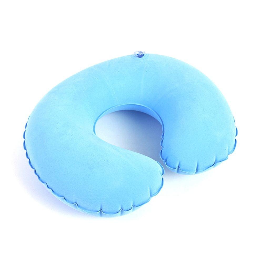 Travel Inflatable Neck Support Neck Cushion Neck Pillow Sleeping Pillow Office Nap Soft Pillow