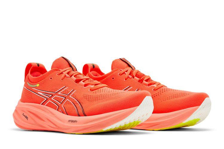 Men's Sneakers ASICS Gel-Nimbus 26 Sunrise Red Black Sunrise Red/Black