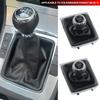 Аксессуары для стайлинга автомобиля Для VW Passat B6 2005-2010 5/6-ступенчатая ручка переключения передач Рычаг Палка Чехол-пыльник Чехол-черенок