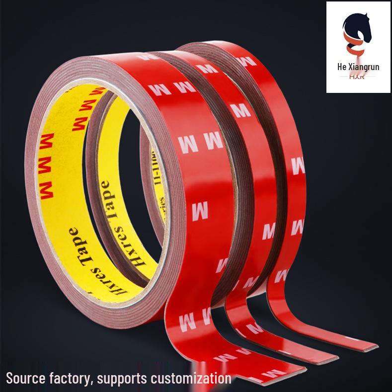 Gray Waterproof Acrylic Foam Double-Sided Tape: High Temp Resistant & Residue-Free