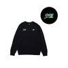 Nike Модный уличный универсальный однотонный свитшот с логотипом-буквой и круглым вырезом, унисекс, черный BV2667-010(TEAM1061-3.3.10)