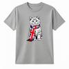 A Cat With A Union Jack Scarf Great Britain British Unisexs TShirt UK Unisex Gifts