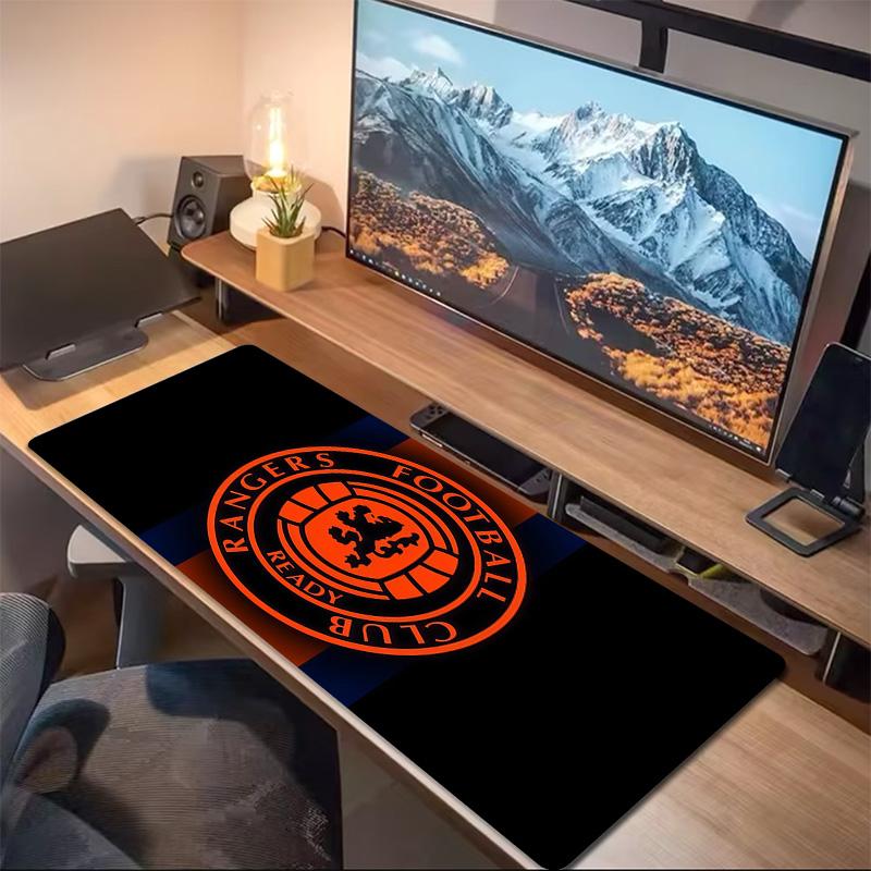 Rangers FC2 Print Cushion Non-slip Laptop Tablet Big Mousepad XXL Mat Mini PC Playmat With Lock edge