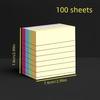 100 Pages Colorful Sticky Notes | Creative Memo Pad, Four Colors, Tear-Off Notepads, Suitable for Students, Office, Home,school