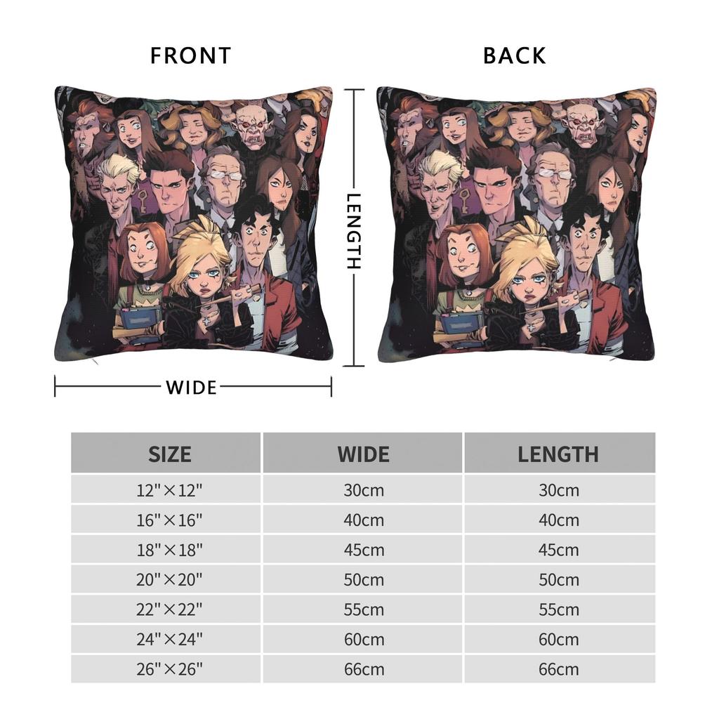 Pillow Case Buffys the V-Vampire Slayer Comfy Pillow Cover For Office Car Home Decor Cute Funny Pillowcases