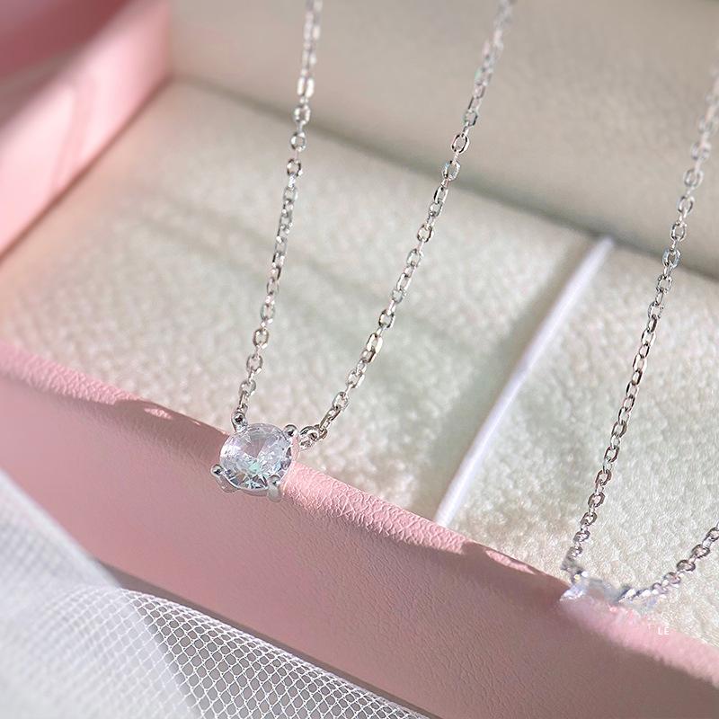 Ожерелье Простой Дизайн Ниша Темперамент Женский Модный Ключичная Цепочка Женский Легкий Роскошный