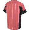 adidas Футболка Tiro с 5 полосками, пуловер, удобная мягкая футболка с коротким рукавом, мужские топы, красный JC5678