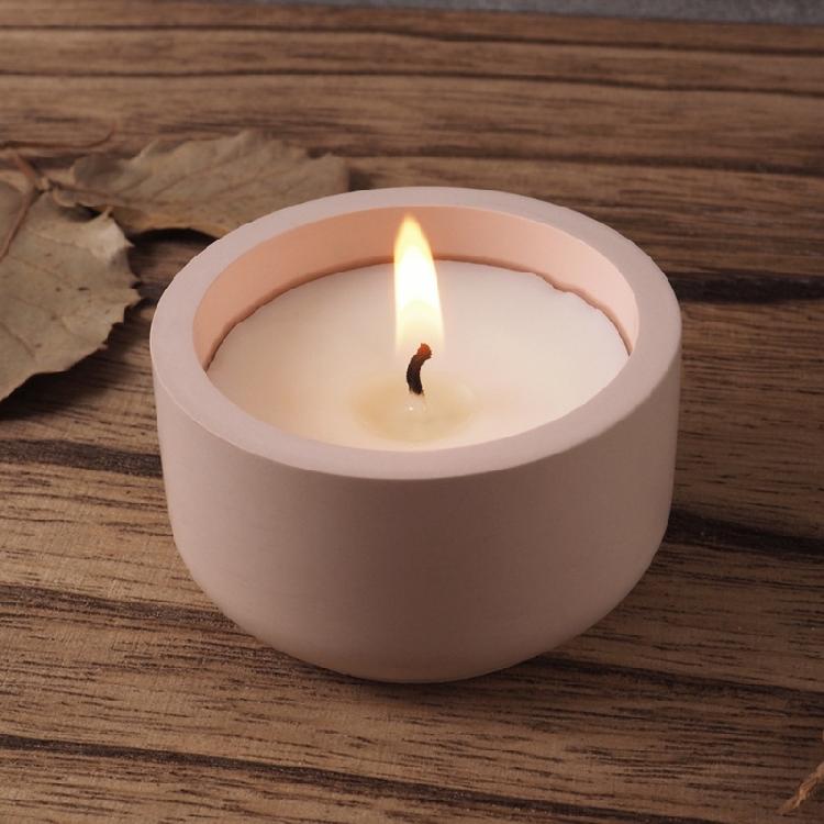 Силиконовая форма для DIY цементной чашки с кристаллическим эффектом Модная гипсовая подсвечник