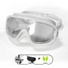 Взрослые очки для плавания с большой оправой высокой четкости с защитой от запотевания и маска для дайвинга