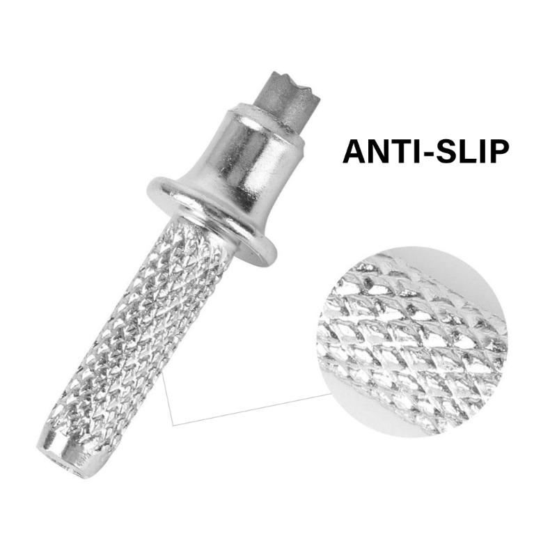 6 шт. Металлические наконечники для альпинистских палок, сменные наконечники для треккинговых палок, наконечники для треккинговых палок, нескользящие шипы, прочные