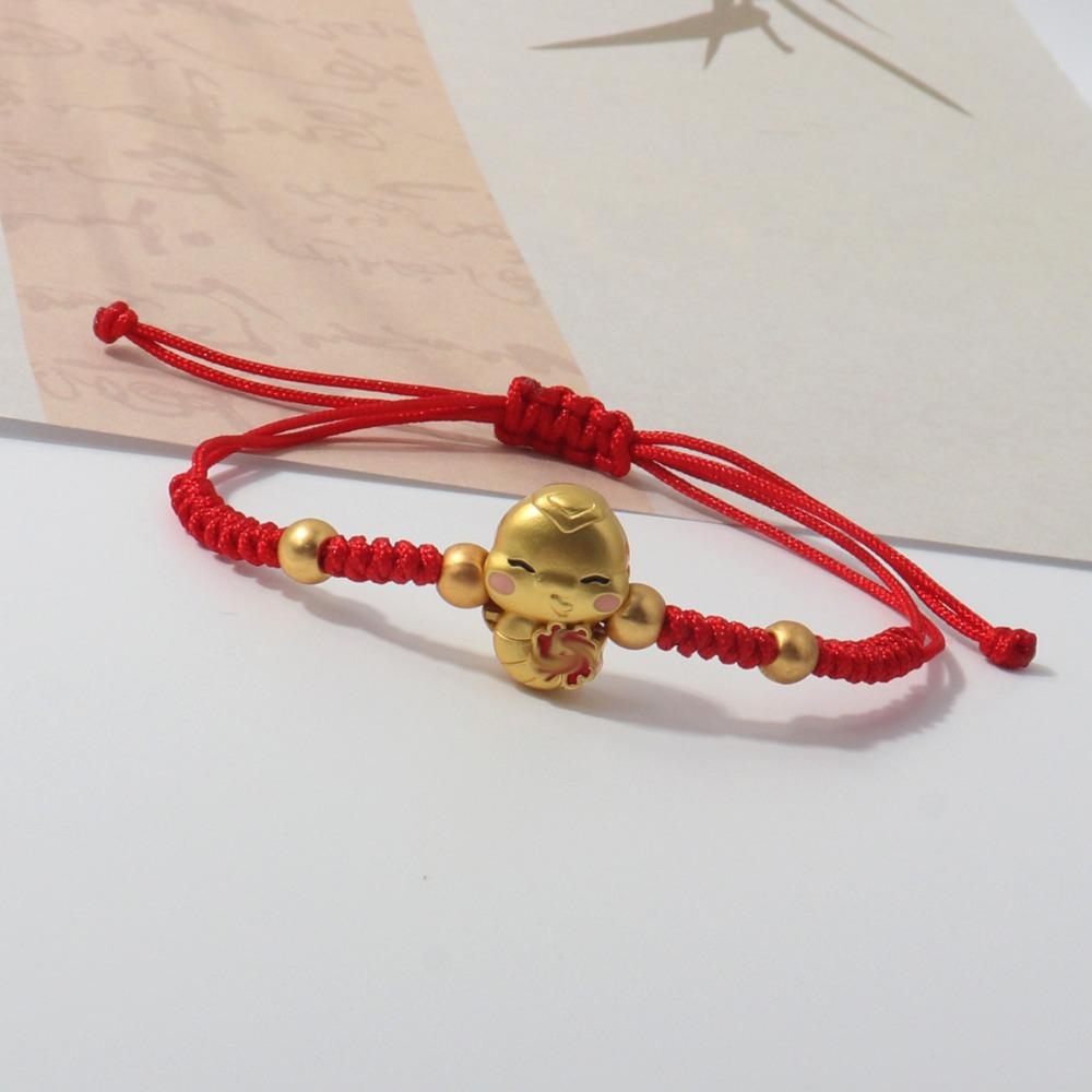 New Year Snake Year Bracelet Hand Rope Fortune Bracelet Unique Lucky Red Rope Decoration