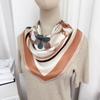 Silk Satin 61cm Scarf, Scarf, Fashion Small Square Scarf, Commuter Women's Workplace Matching Fashion OL
