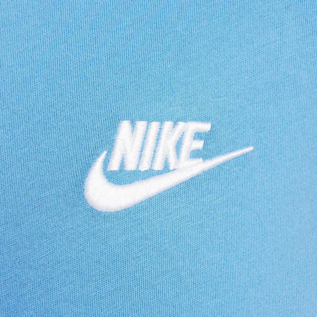 Nike Детский пуловер с круглым вырезом и коротким рукавом, детские топы, синий FZ5177-415