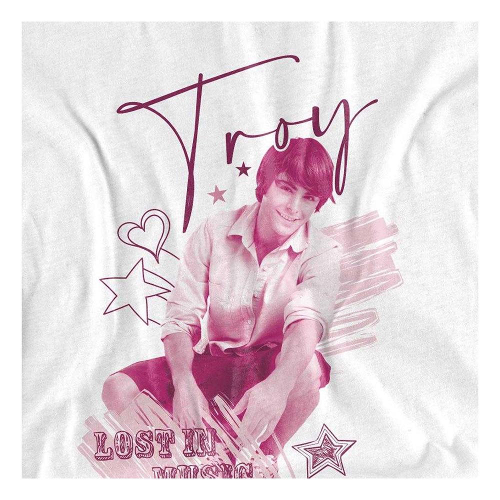 High School Musical Unisex Adult Troy Long-Sleeved T-Shirt