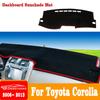 Для Toyota Corolla E140 E150 2006~2013 Коврик-защита от солнца, УФ-лучей, пыли на панель приборов автомобиля Аксессуары