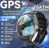 2025 Новые Премиальные GPS Смарт-часы Ультра HD AMOLED Дисплей Встроенный GPS BT Звонок 10ATM Водонепроницаемый Смарт-браслет