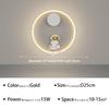 Creative Children Room LED Wall Lamp for Bedroom Bedside Study Aisle Living Modern Astronaut Wall Sconce Luster Lighting Fixture