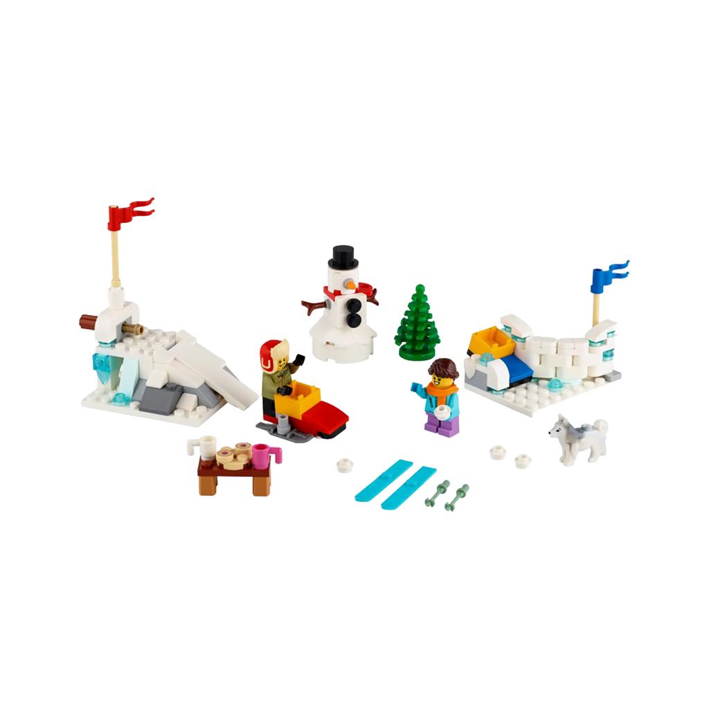 Lego Winter Snowball Fight
