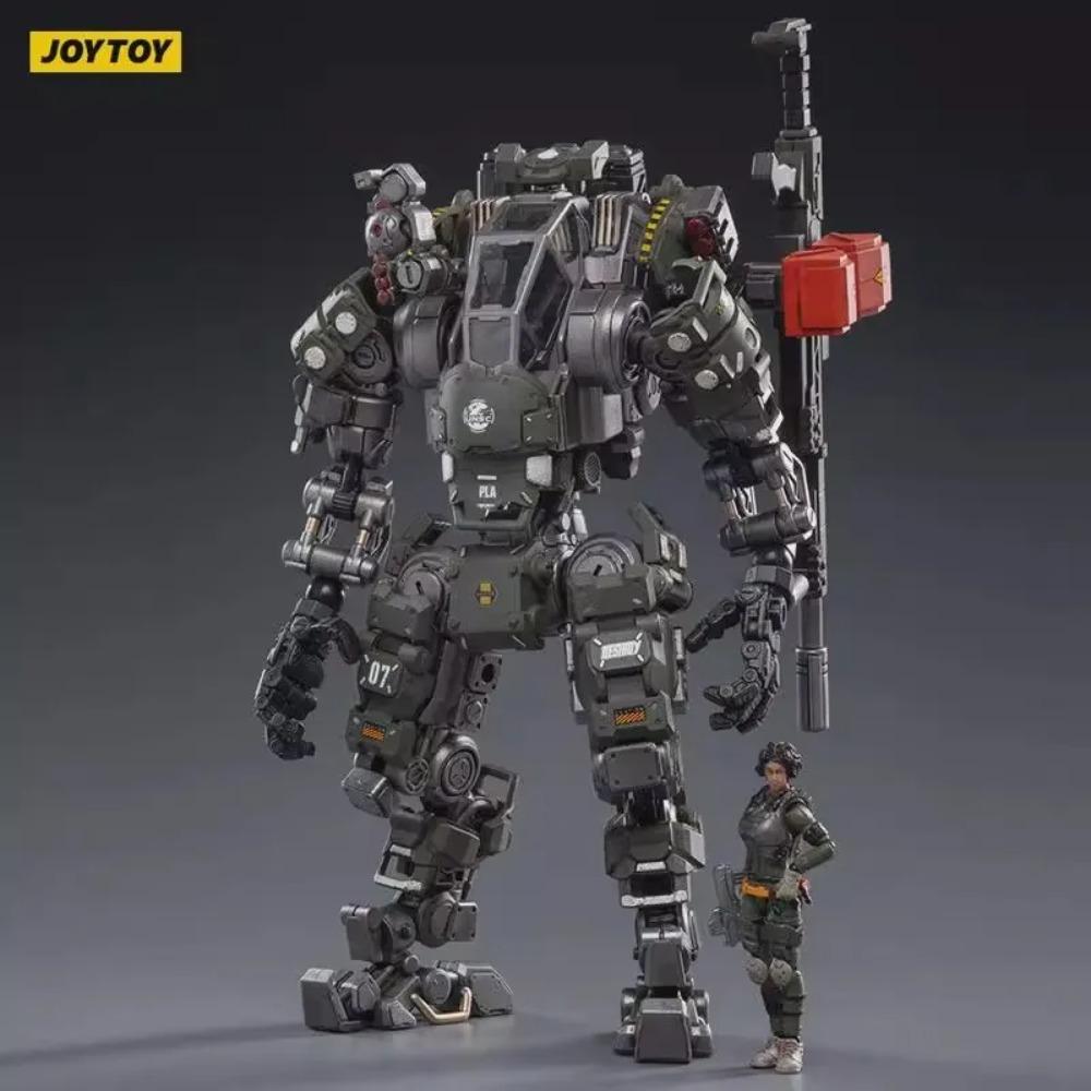JOYTOY 1/25 Бог войны 86 Тиекви Двойной пилот Железный разрушитель Стальной костяной мех Рождественский подарок Хобби Экшн-фигурки Модель Игрушки
