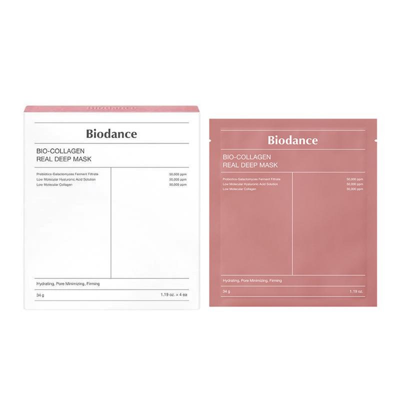 Biodance Био-коллагеновая настоящая глубокая маска 34 г * 4 шт.