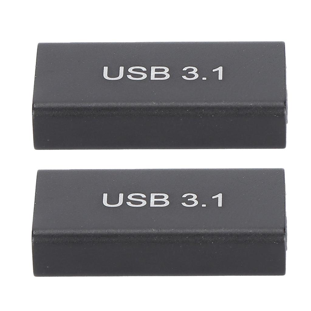 2 шт. USB C Female на USB A Female Адаптер 10 Гбит/с Прямой Тип C Female на USB 3.1 A Female Конвертер для Данных