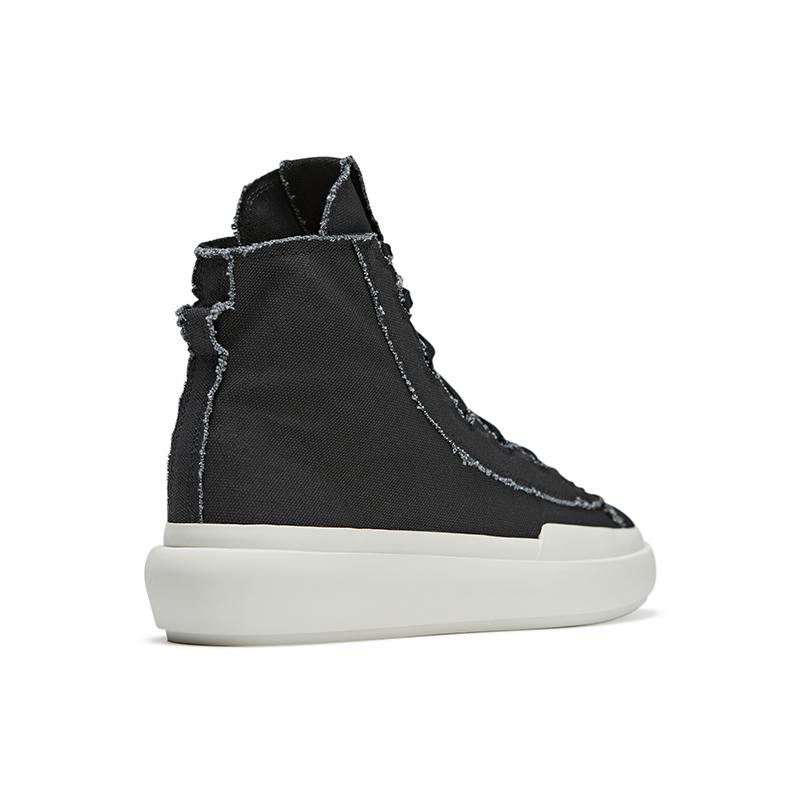 adidas Высокие черные с белым кроссовки унисекс Y-3 Nizza ID1459