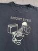 Bright Eyes Vomit Светится в темноте Черная футболка подарок музыка XX516