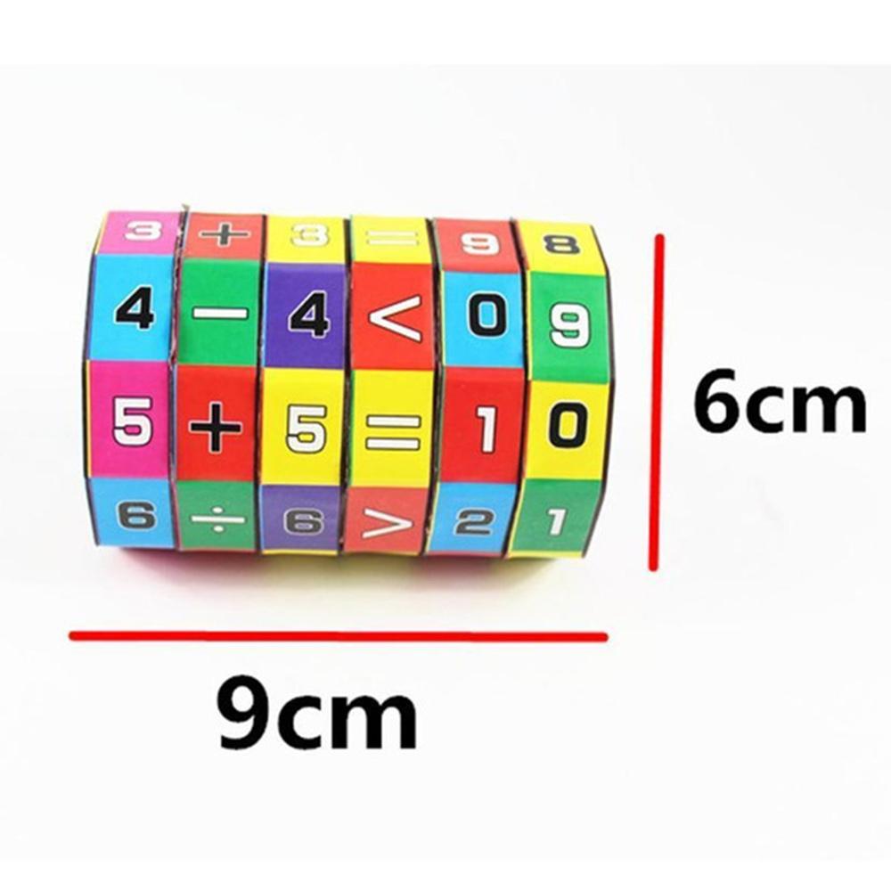 Learning Toys for Kids 3 4 5 Yr - Slide Puzzles Mathematics Numbers Magic Cube