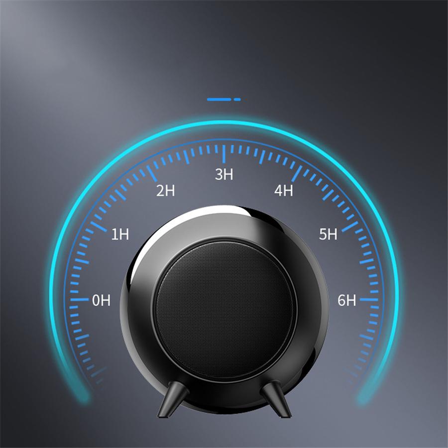 Round Shape Metal Outdoor Bluetooth Speaker, Computer Subwoofer, High Volume, Wireless Sound