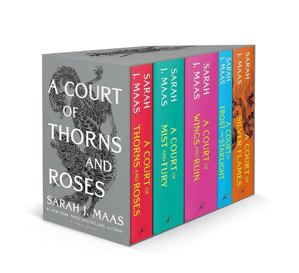A Court of Thorns and Roses Series 5 Book Set Collection, (Paperback)