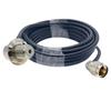 BEVOTOP Long UHF PL259 Male to UHF SO239 Female Right Angle Connector for Car Mobile Radio Antenna RG58 Coax Cable 50 Ohm