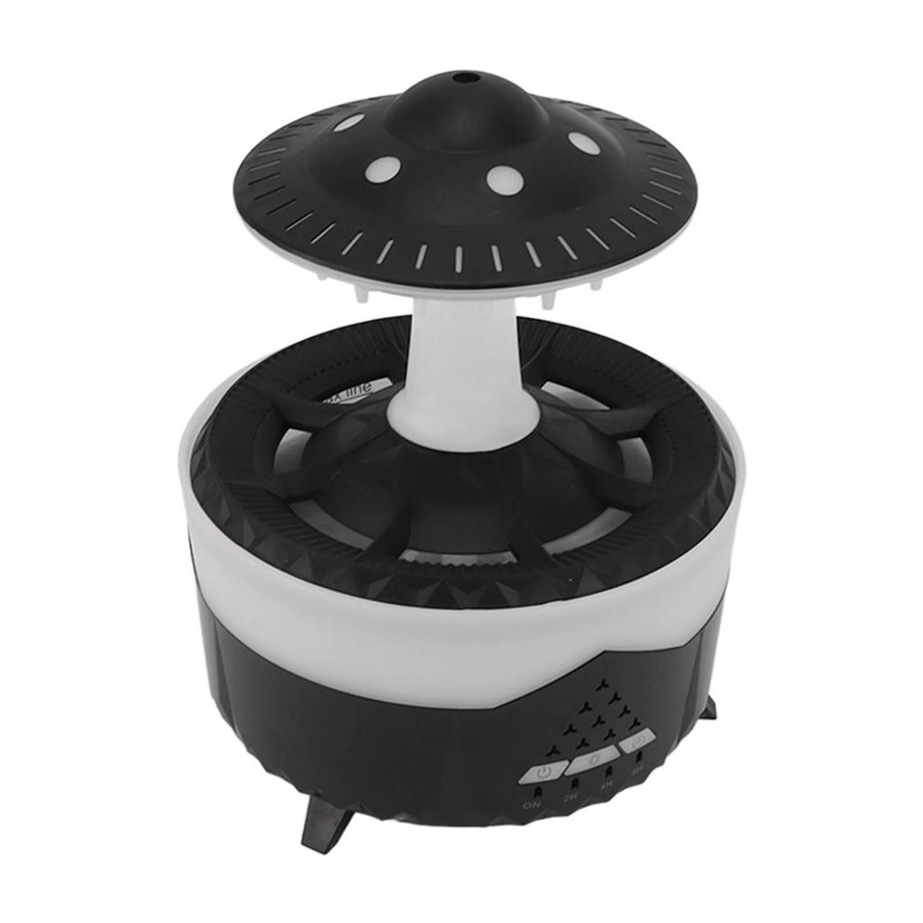 UFO Raindrop Humidifier with Colorful Lights Remote Control Timing Humidifier Aroma Humidifier 100‑240V