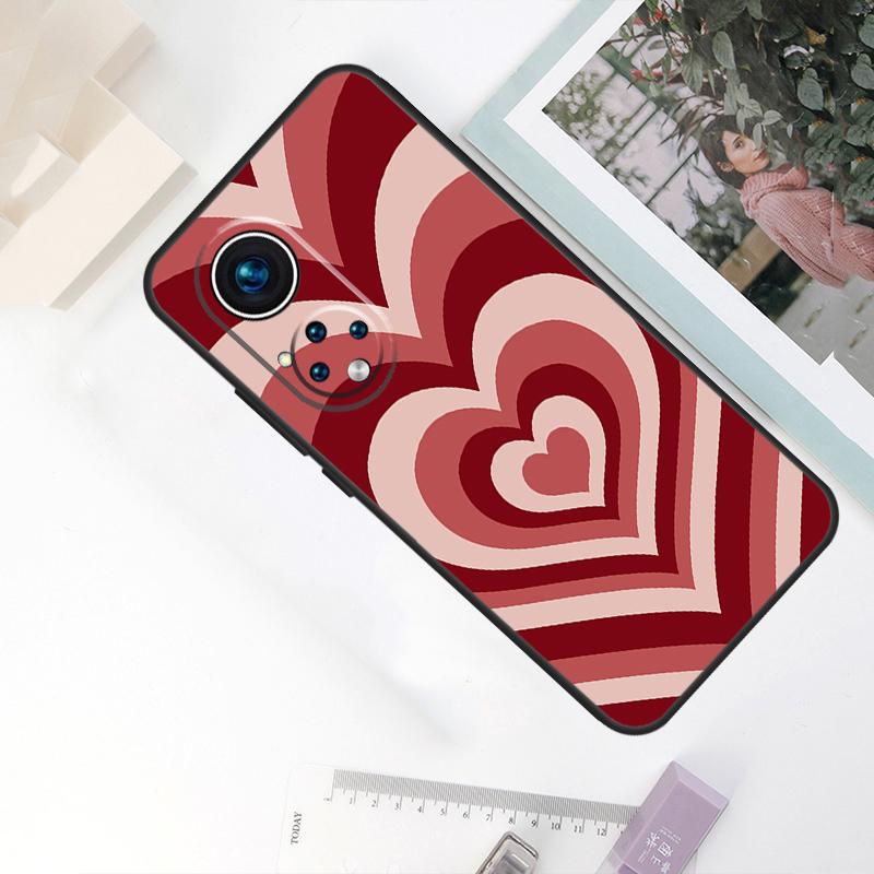 Латте Любовь Тоннель Коричневое Сердце Для Honor Magic 7 Lite 5 6 8 Pro Чехол Для Honor 200 400 90 70 50 Win RT X8c X8b X9b X9c X9d