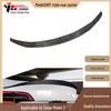 2018-IN Tesla Model 3 ART Style Carbon Fiber Rear Spoiler Winglets