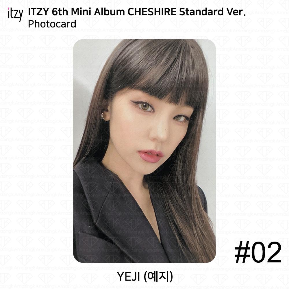 ITZY 6th Mini Album Cheshire Official Photocard Clear Card Neon 4cut Film KPOP