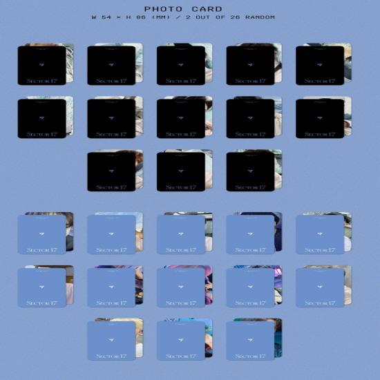 Seventeen VOL.4 ПЕРЕПАКЕТ 'SECTOR 17' WEVERSE ALBUMS Ver.