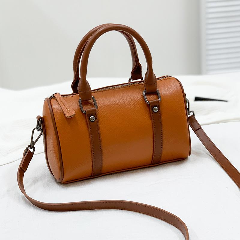 Кожаная сумка Boston женская сумка через плечо модная сумка-мессенджер новая высококачественная сумка