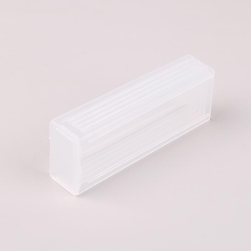 Plastic Microscope Slide Mailer Glass Slides Holder Storage Box Microslide PP Holds 5 Dispenser Box
